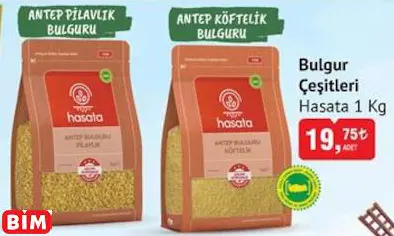HASATA  BULGUR ÇEŞİTLERİ